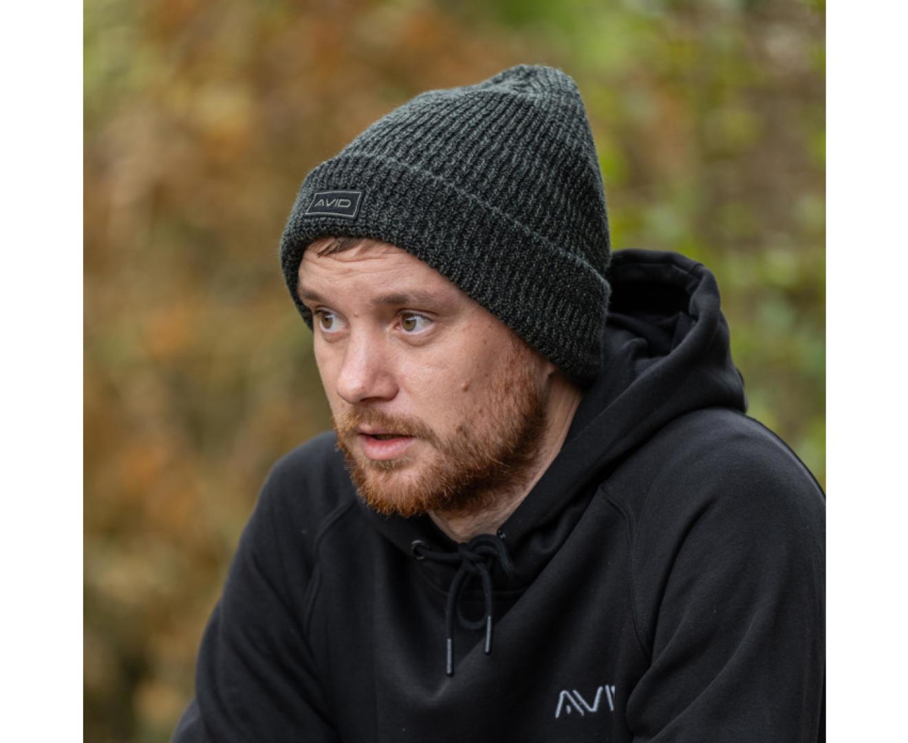 Avid Carp Marl Knit Beanie - Green