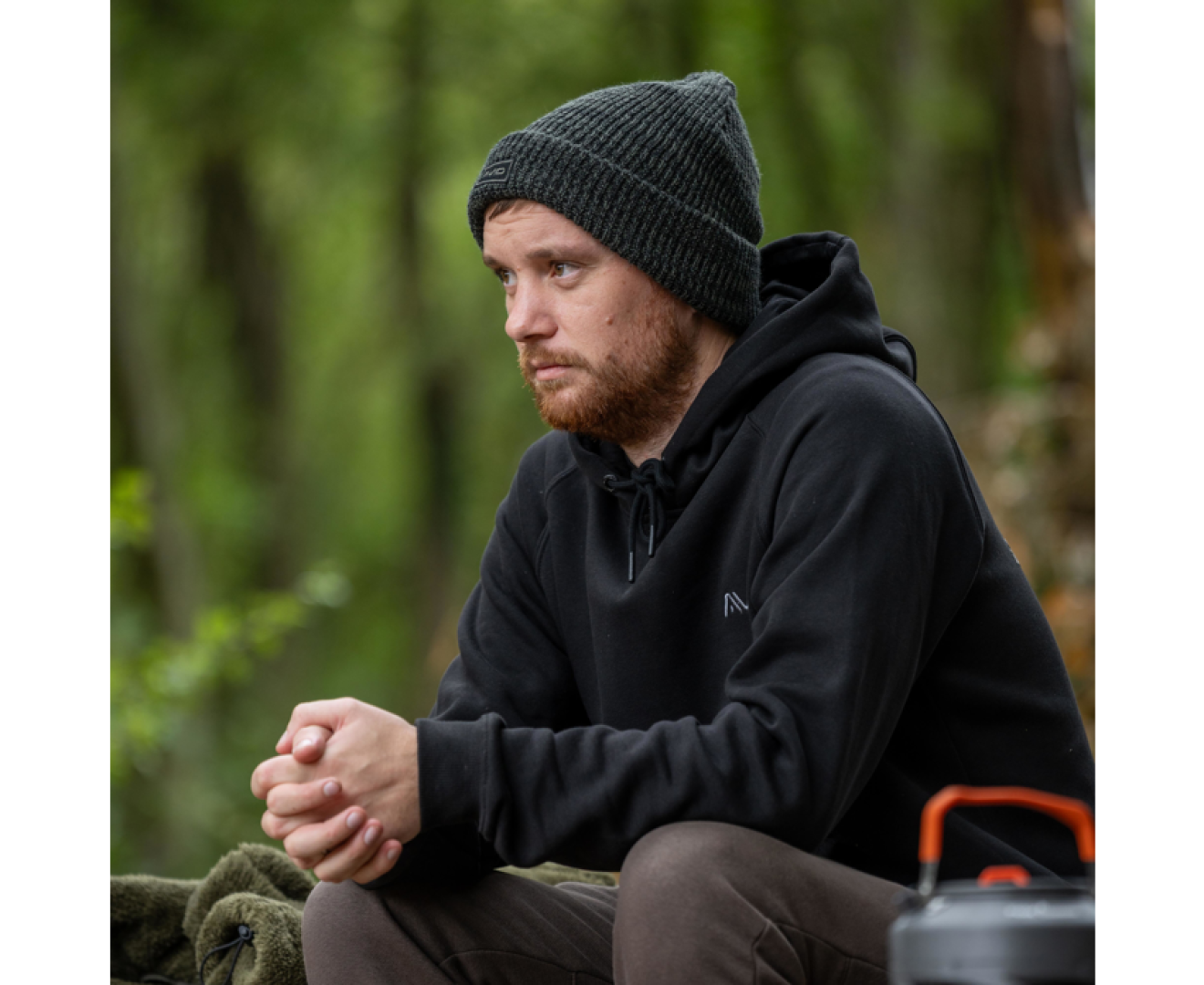 Avid Carp Marl Knit Beanie - Green