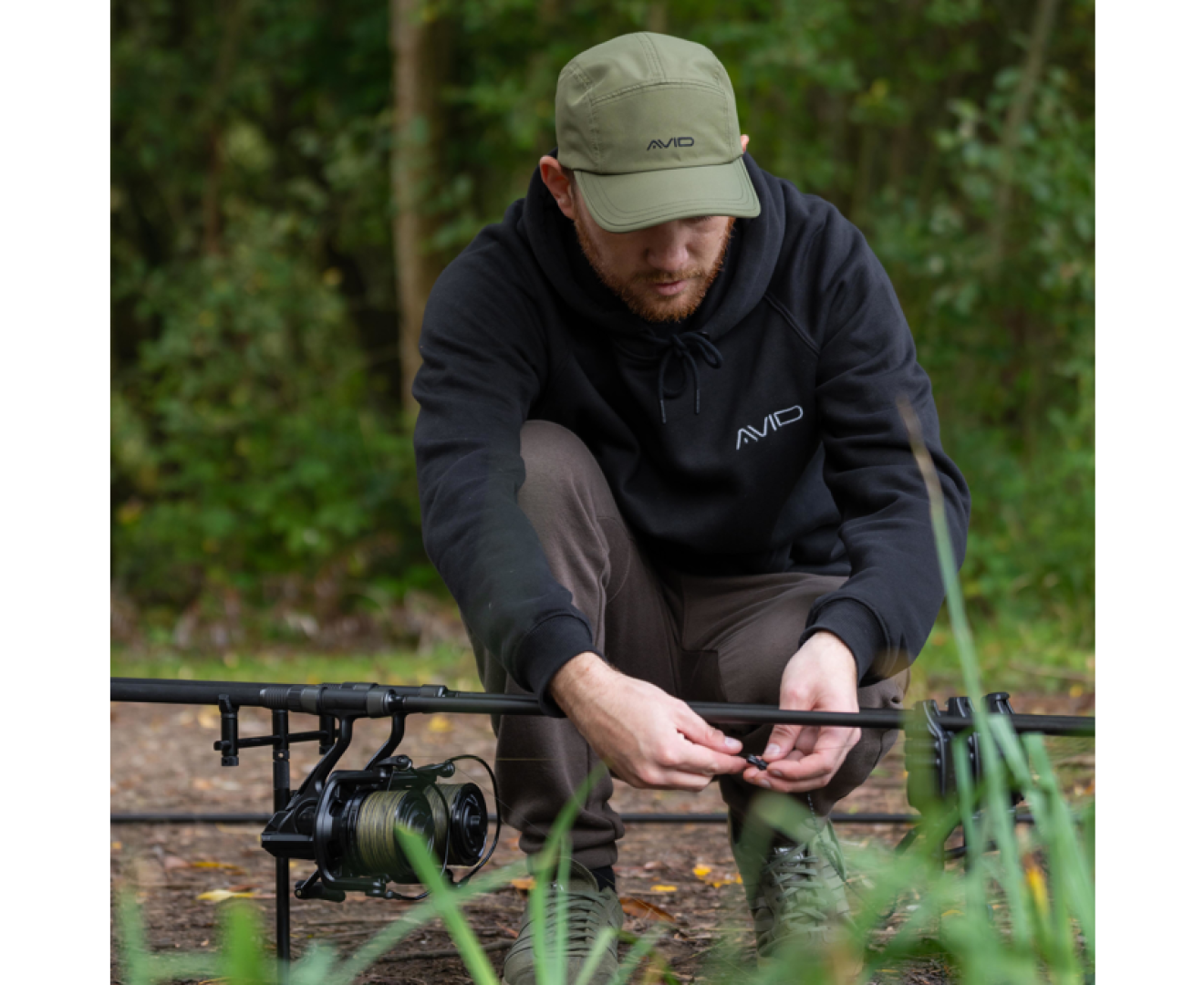 Avid Carp  Fleece-Core Thermal Cap - Green