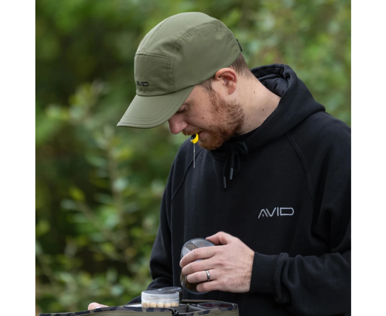 Avid Carp Fleece-Core Thermal Cap - Green