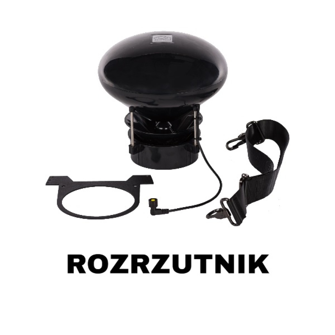 Viking Boat RS Mini PRO Carbon Red - (Echosonda All in One w Pilocie + Rozrzutnik Zanęty)
