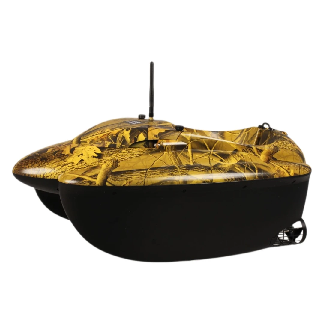 Viking Boat RS Mini PRO CAMO - (Echosonda All in One w Pilocie + Rozrzutnik Zanęty)