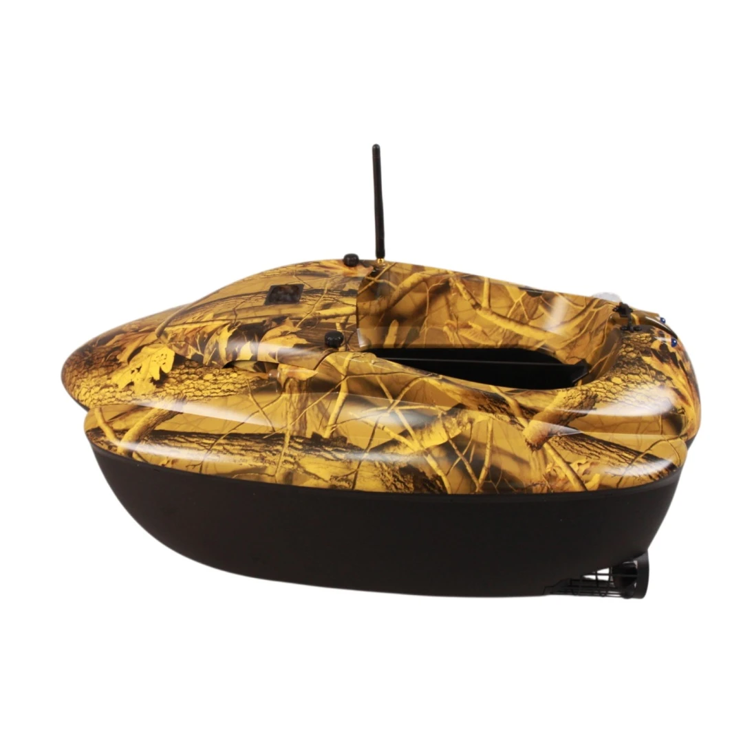 Viking Boat RS Mini PRO CAMO - (Echosonda All in One w Pilocie + Rozrzutnik Zanęty)