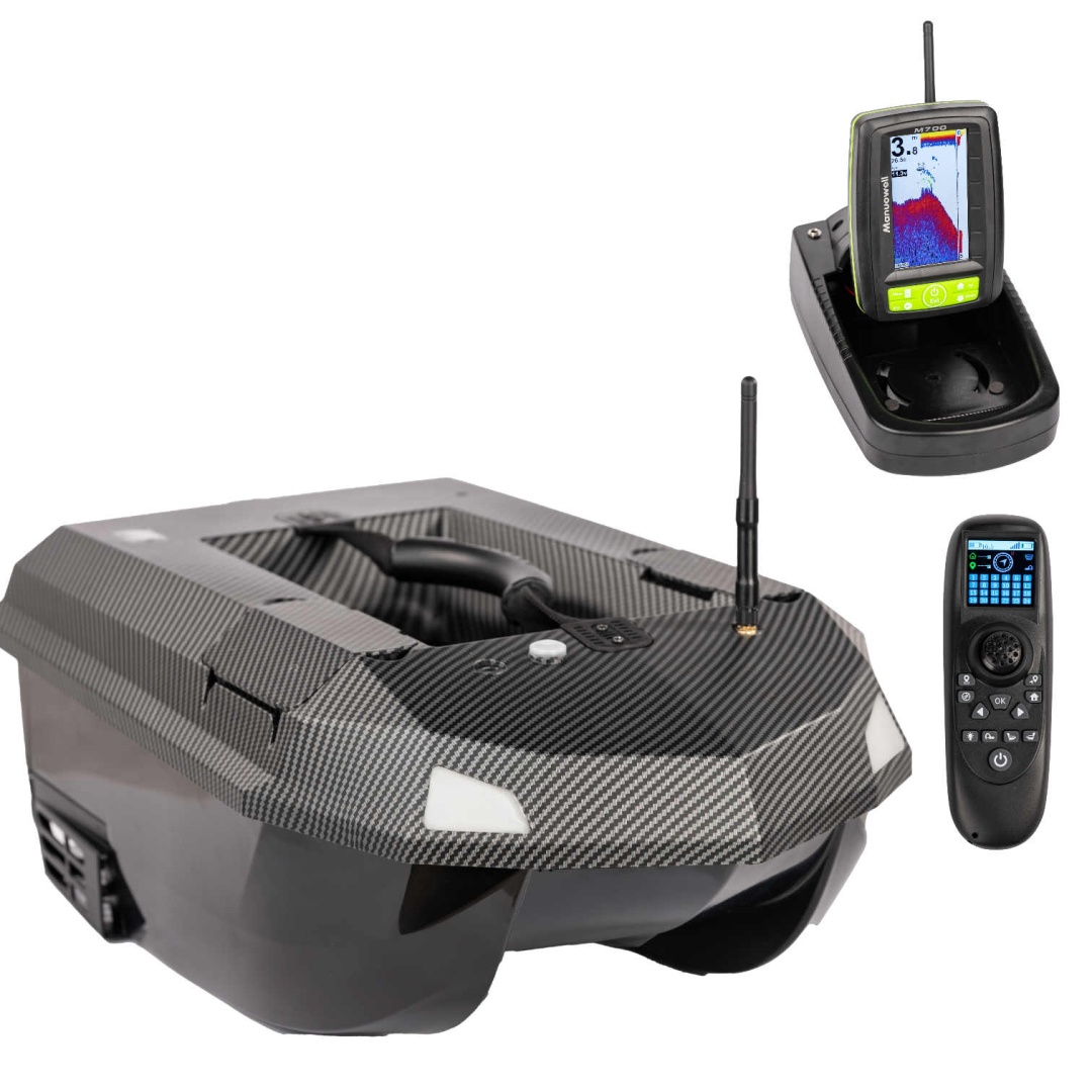 Manuowell Assassin Carbon Boat - (GPS + Echosonda M700)