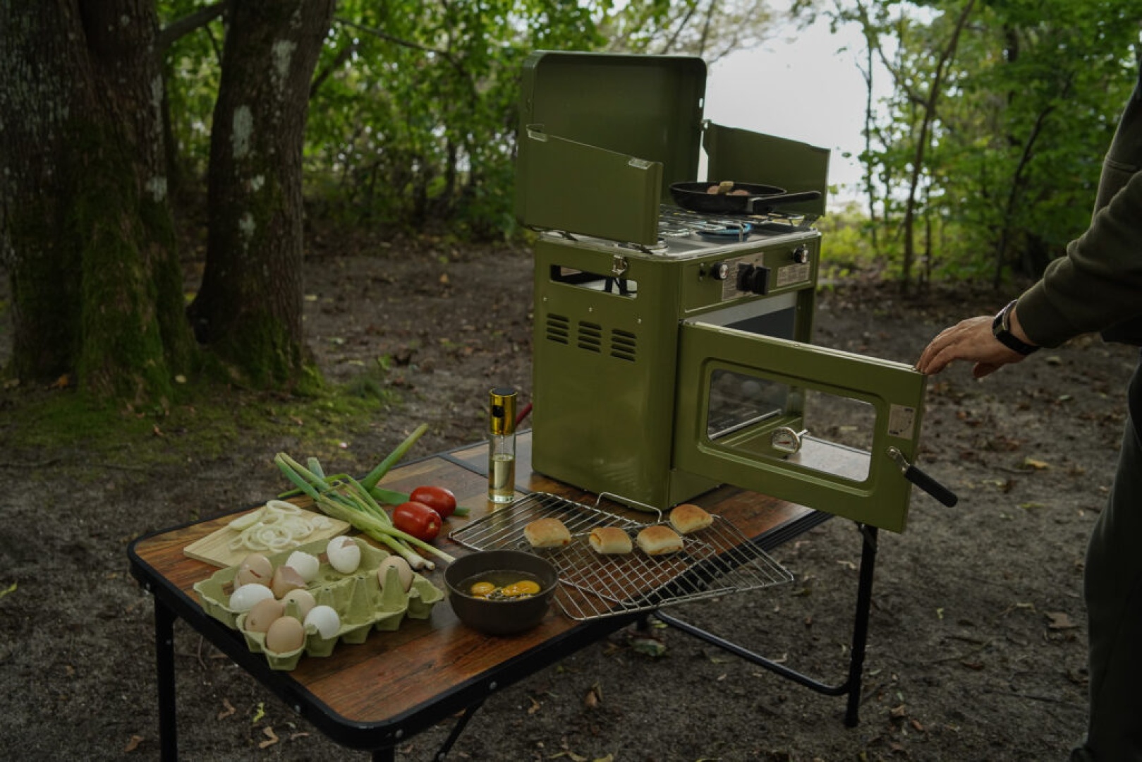 Boatman - Piekarnik, Kuchenka Campingowa