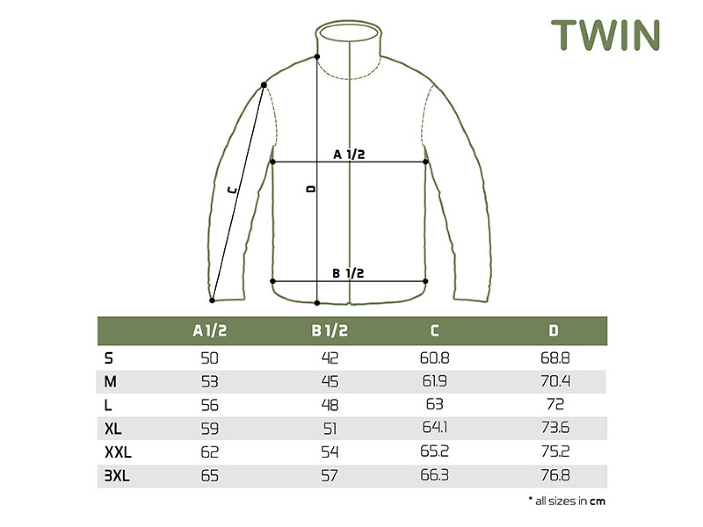Delphin TWIN Zip Fleece Jacket