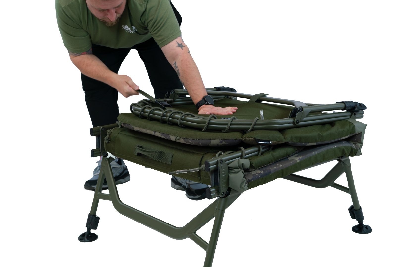 Solar Worldwide Bedchair Standard 6 Leg