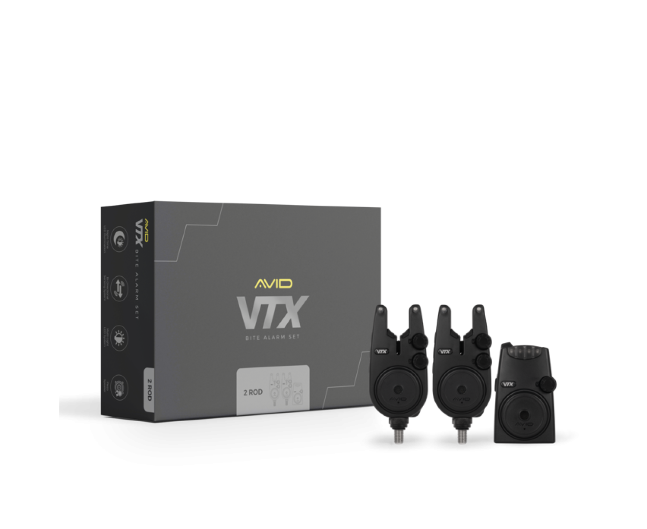 Avid Carp VTX Bite Alarm Set 