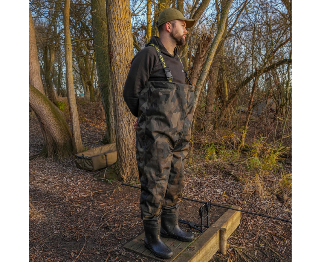 Avid Carp Distortion Active-Lined Chest Waders