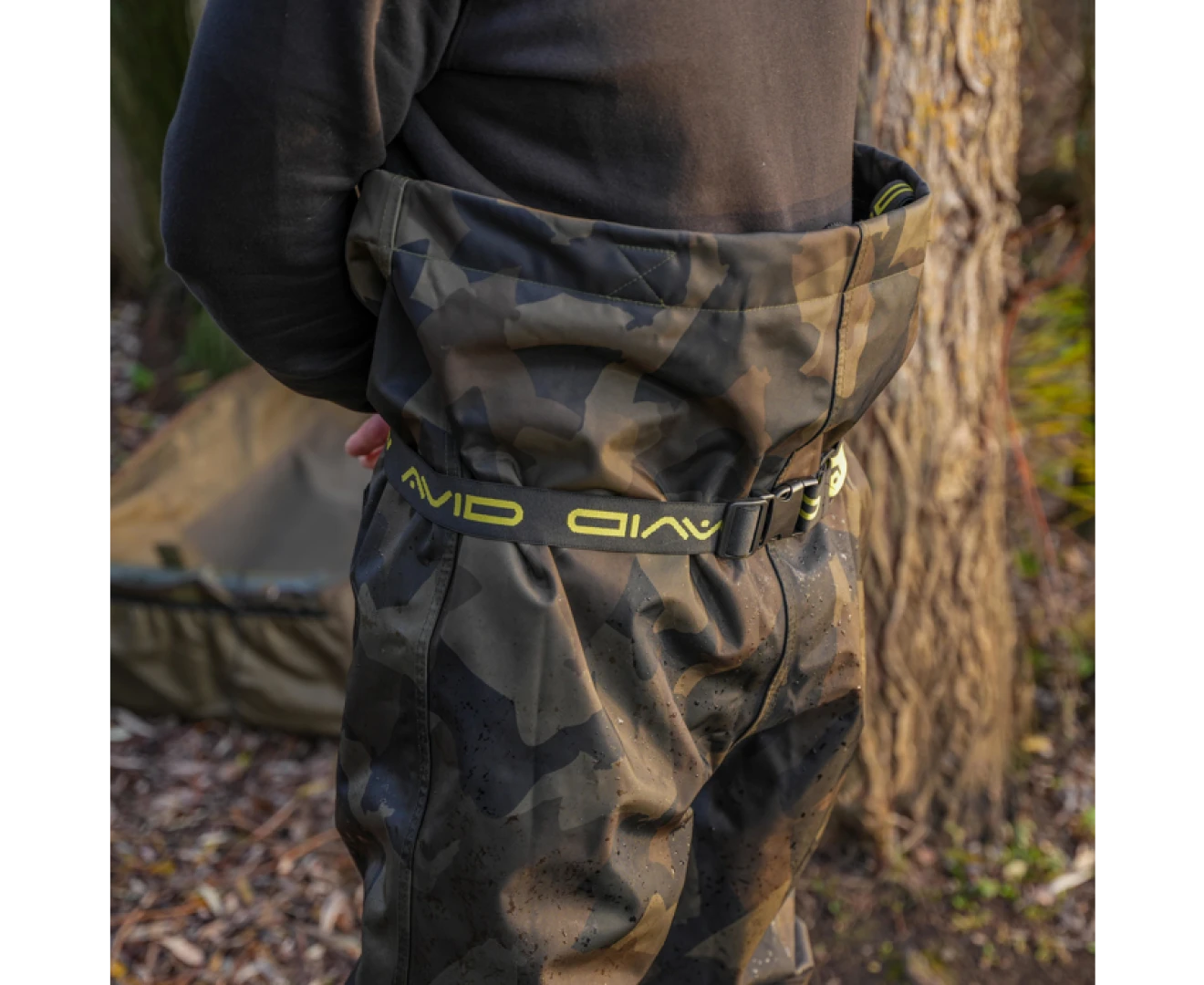 Avid Carp Distortion Active-Lined XL Chest Waders