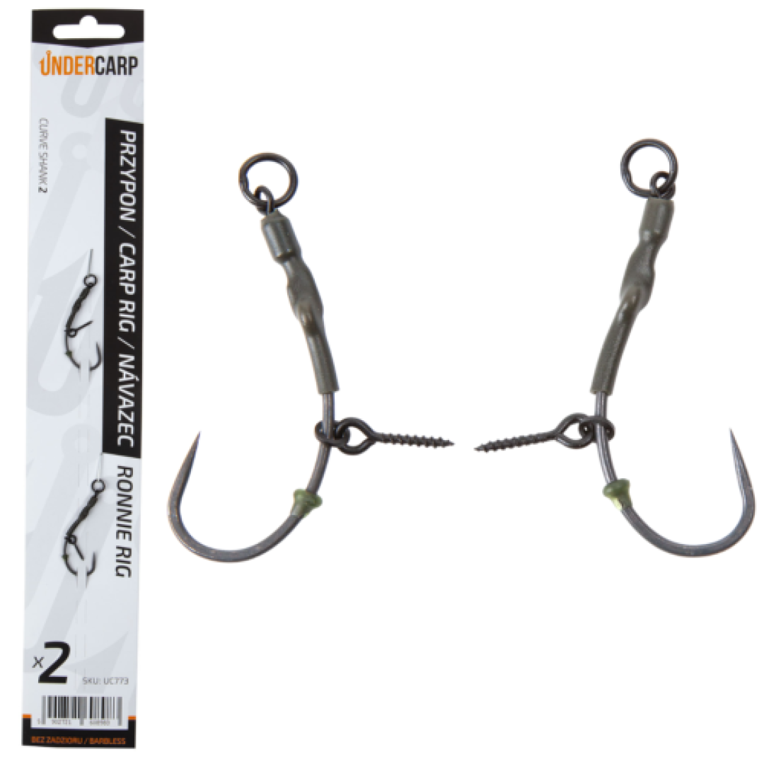 UnderCarp Ronnie Rig - Поводок карповий безборідковий