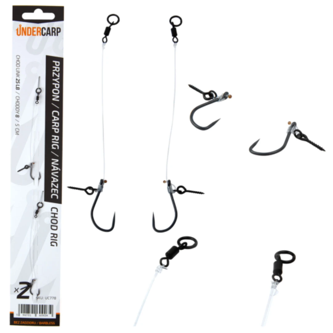 UnderCarp Chod Rig - Pontyozó előkezsinór (horogszakadás-mentes)