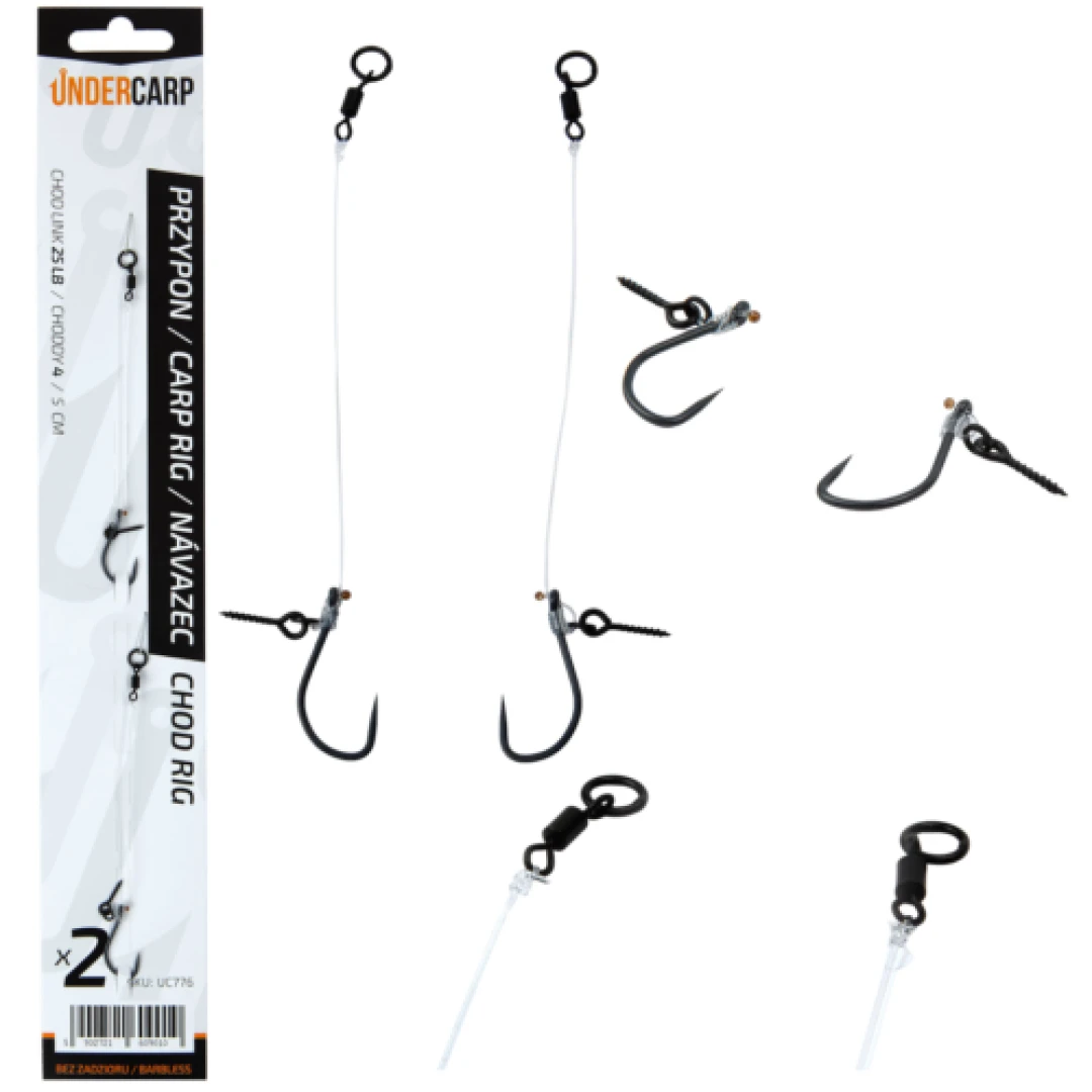 UnderCarp Chod Rig - Pontyozó előkezsinór (horogszakadás-mentes)