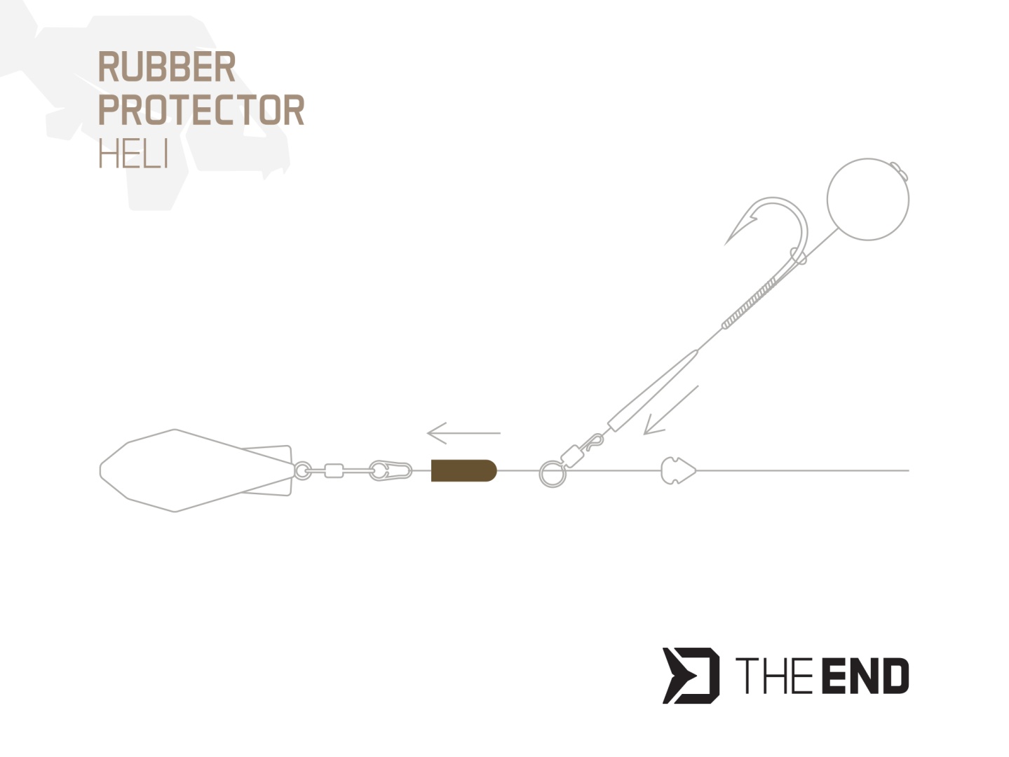 Delphin THE END Rubber Protector Heli 