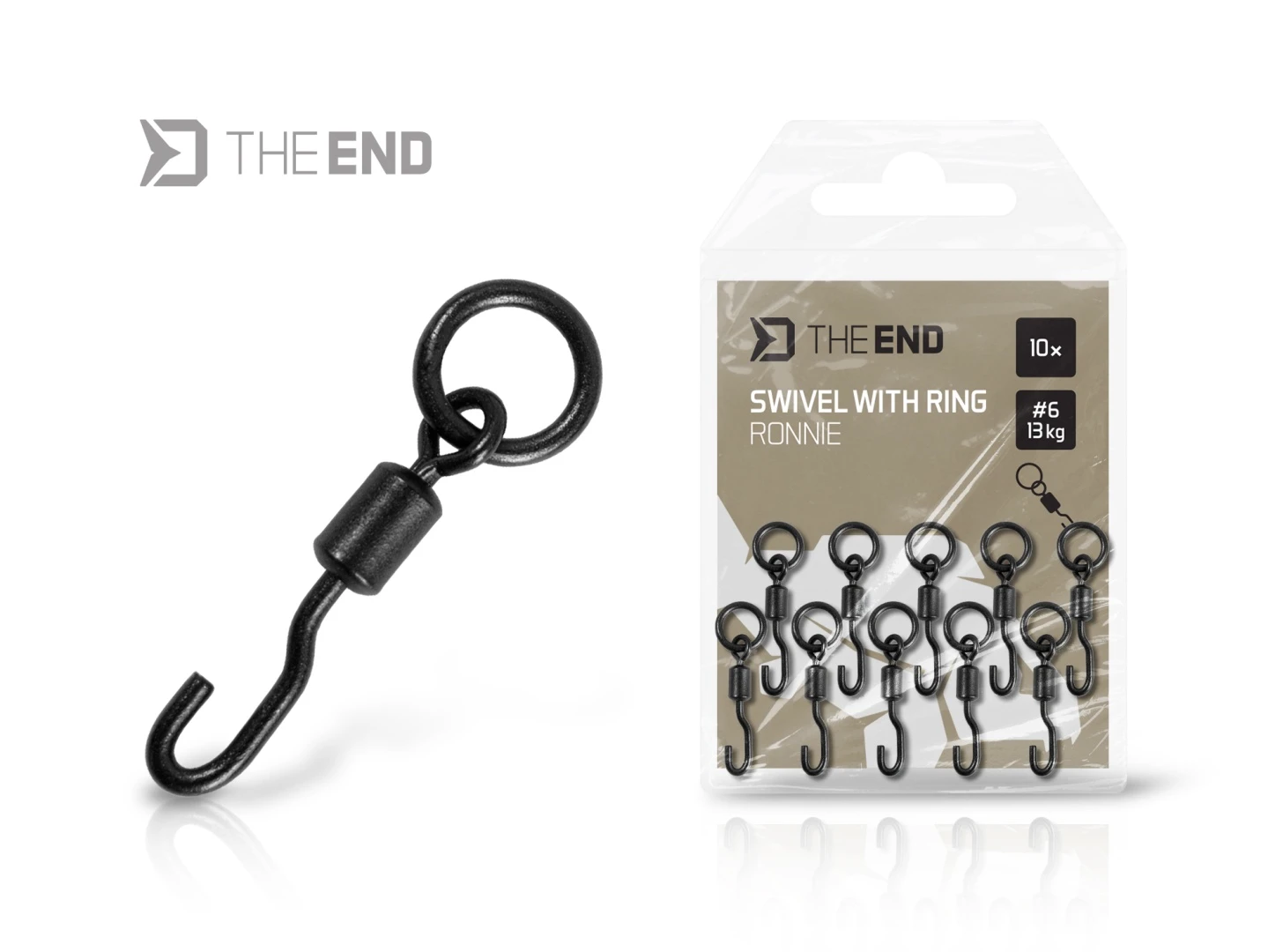 Delphin THE END Swivel With Ring Ronnie