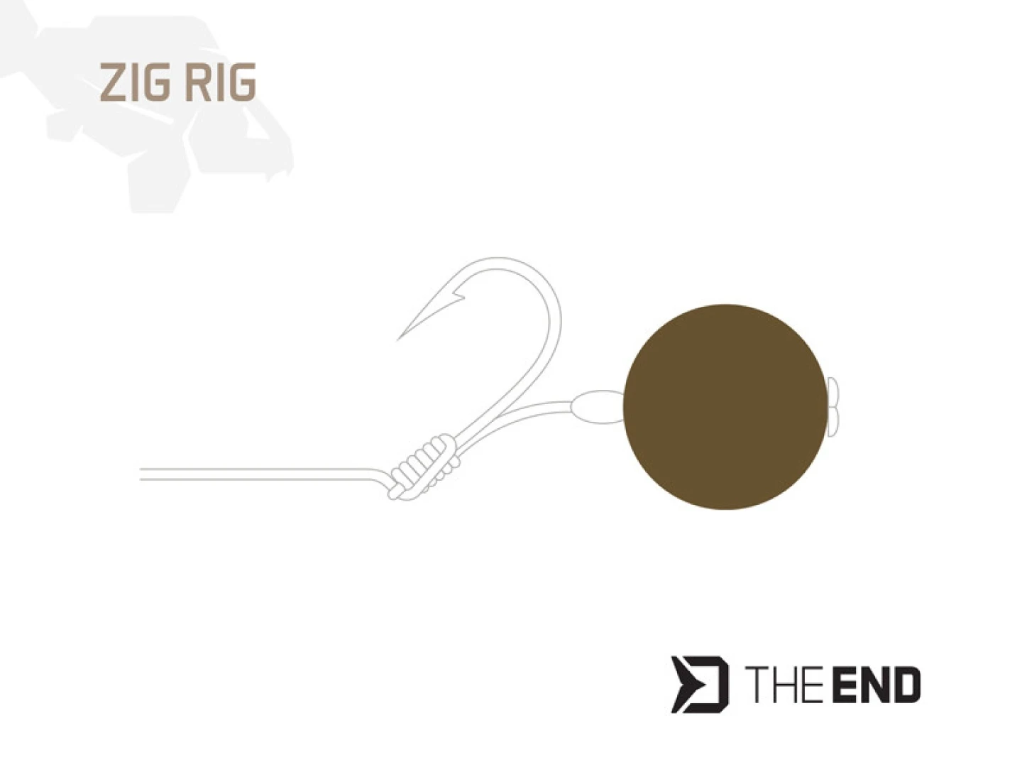 Delphin THE END Zig Rig Mix 12mm