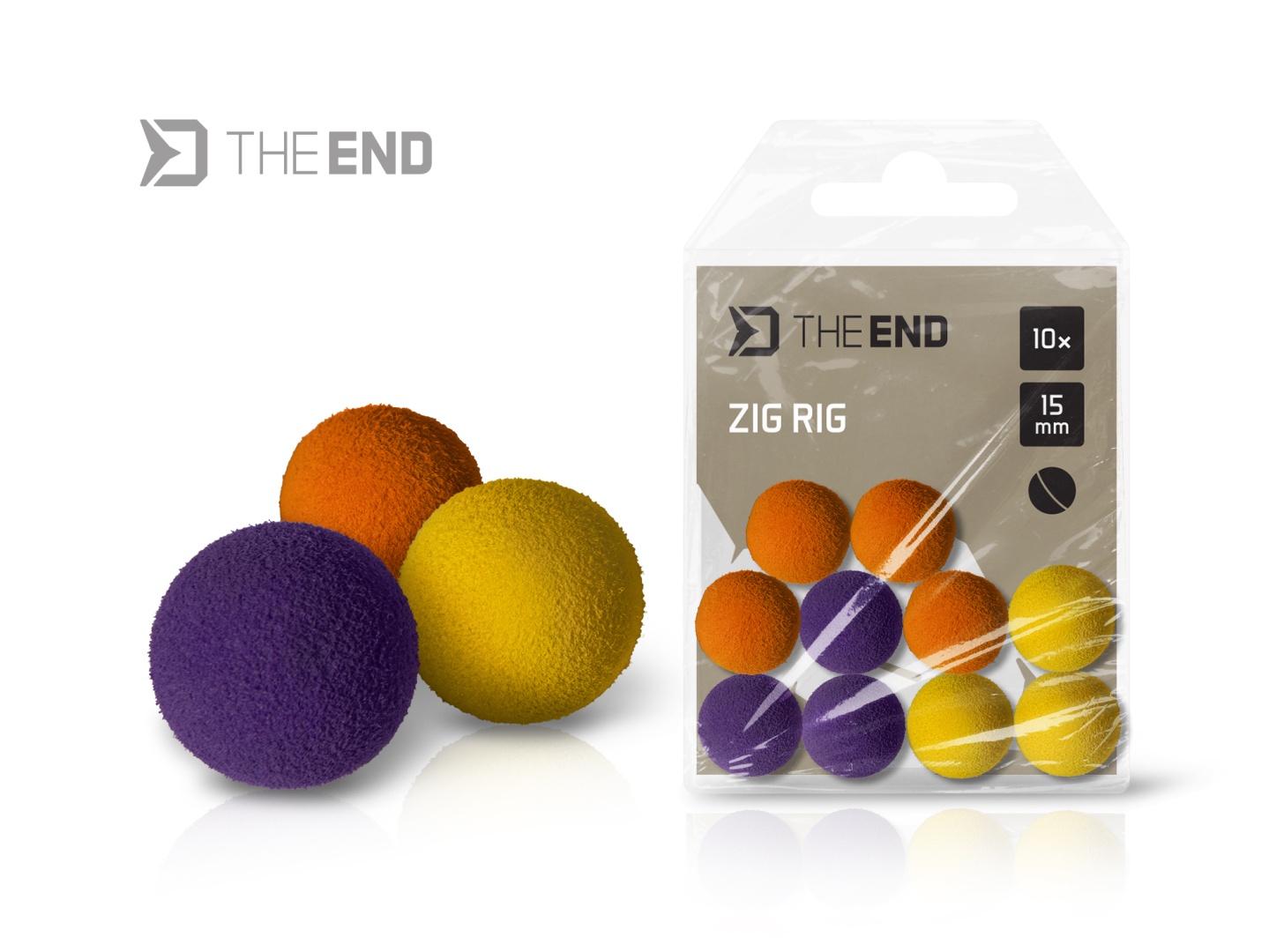 Delphin THE END Zig Rig Mix 15mm