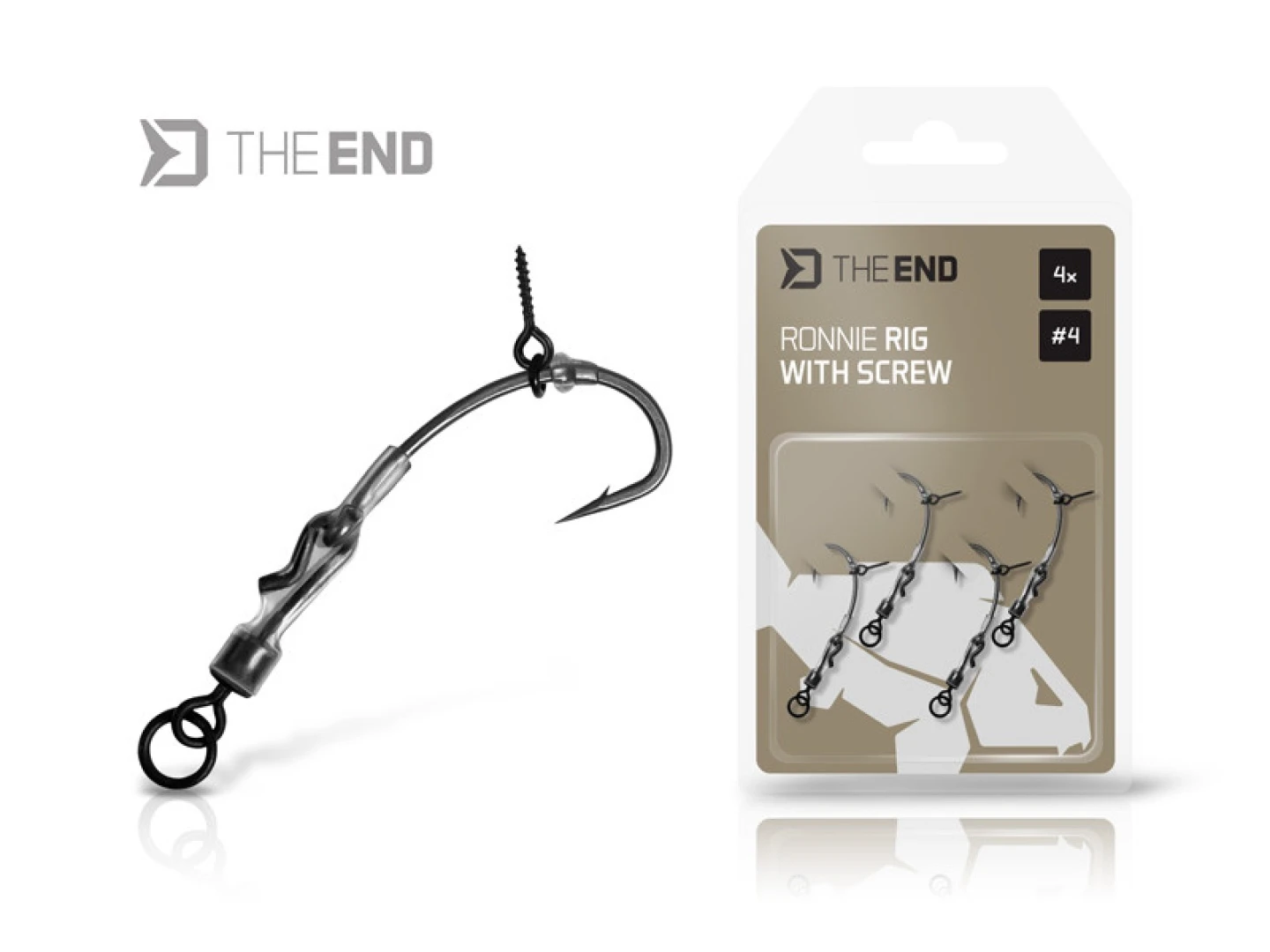 Delphin THE END Ronnie Rig With Screw - (mărimea 4)