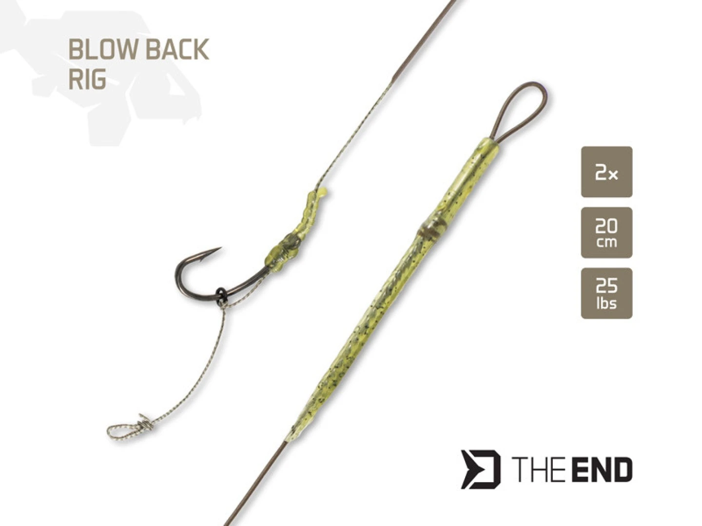Delphin THE END Blow Back Rig  - ( rozmiar 6 )