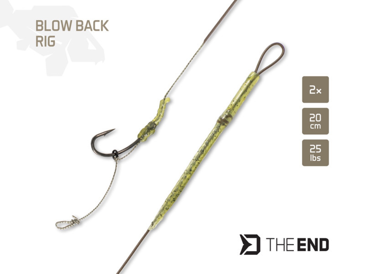Delphin THE END Blow Back Rig - ( méret 4 )