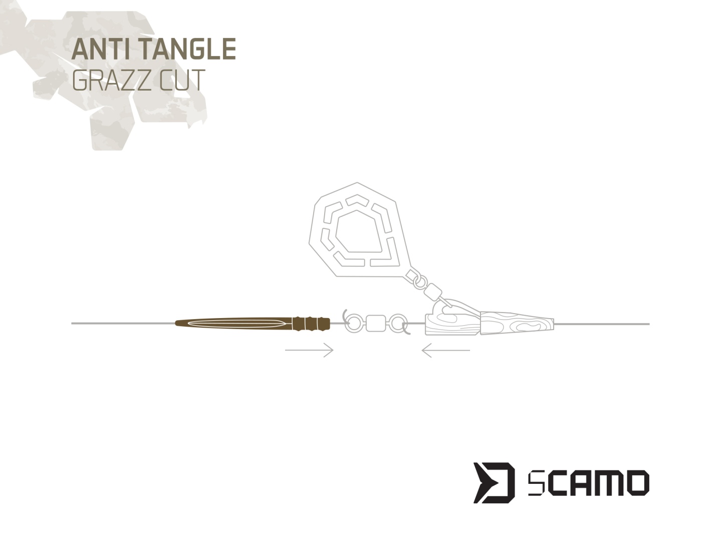 Delphin sCAMO Anti Tangle Grazz Cut