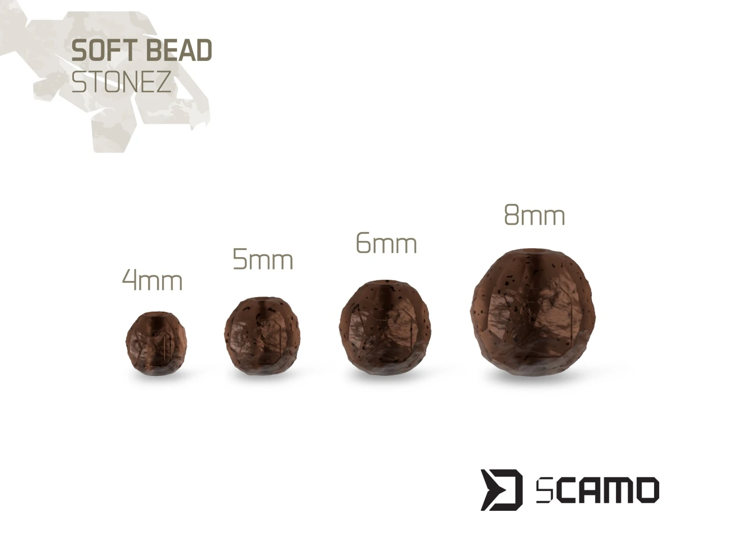 Delphin sCAMO Soft Bead Stonez 6 mm