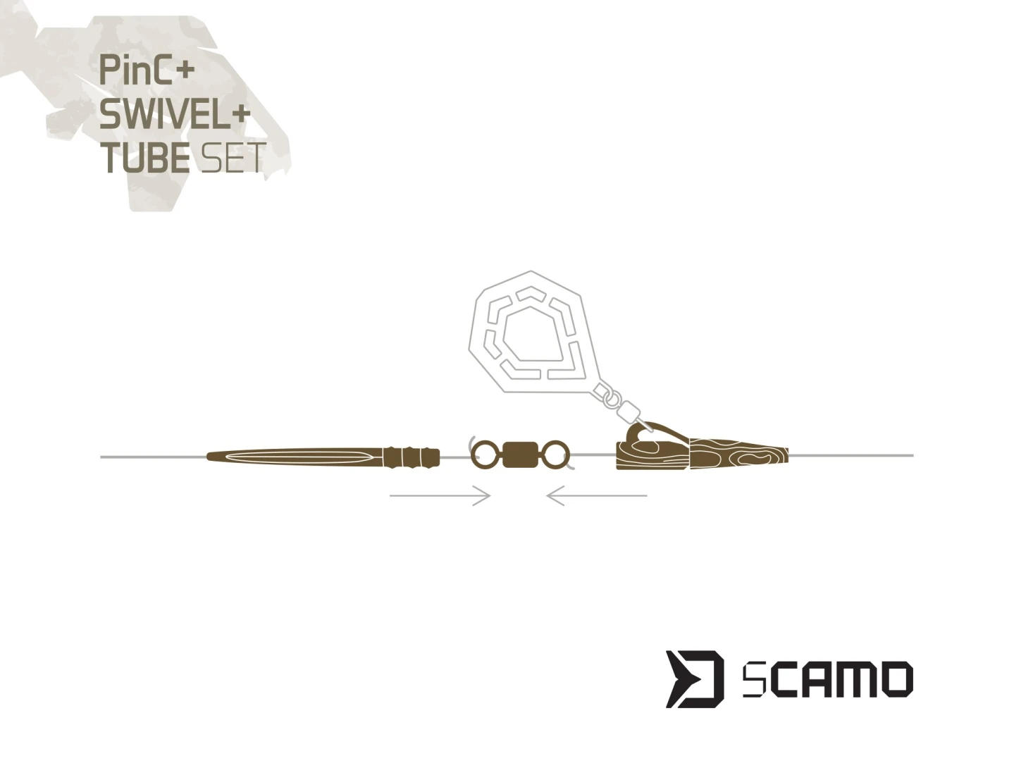 Delphin sCAMO PinC+ Swivel + Tube Set