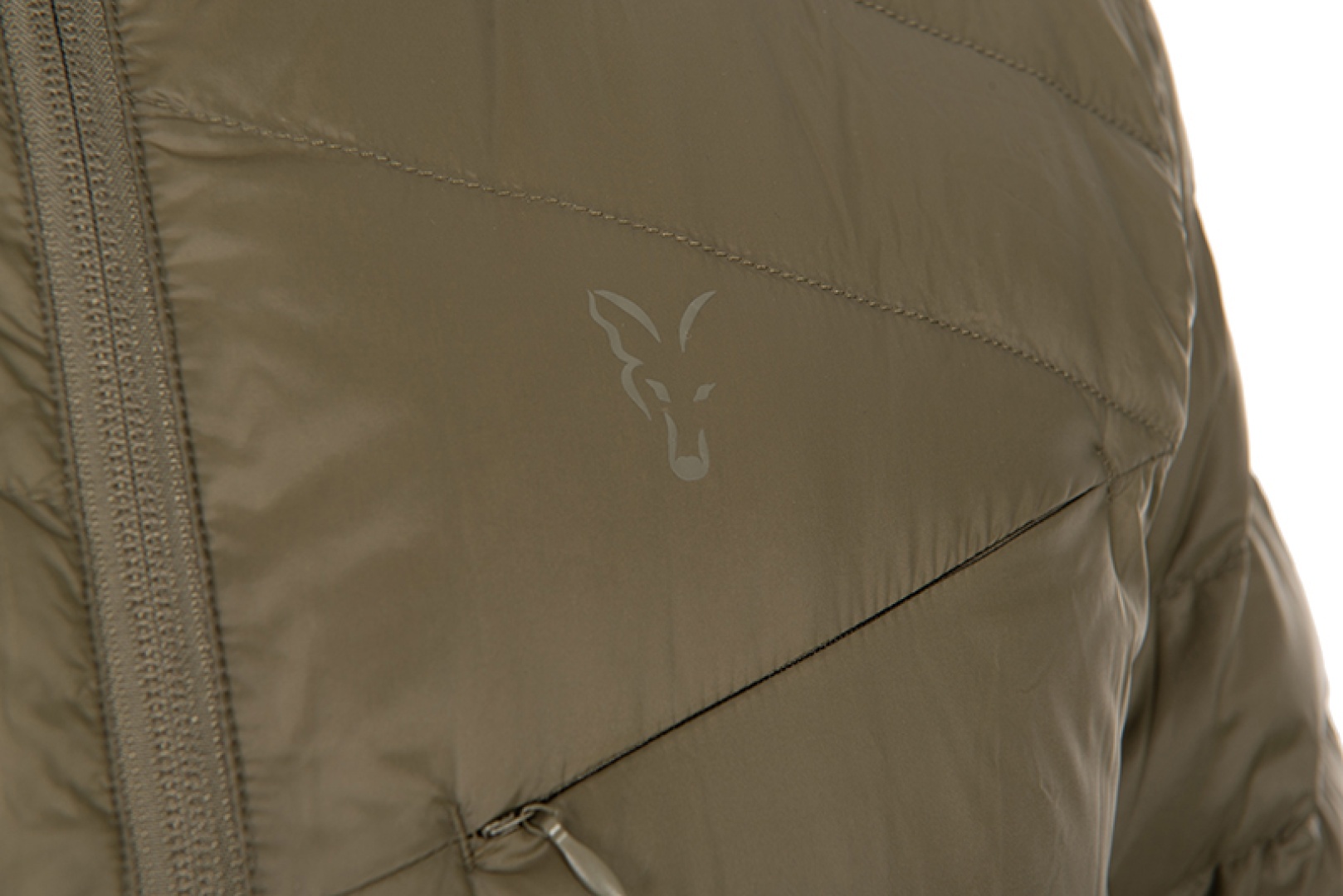 Fox Explorer Downfill Packaway Khaki Jacket 