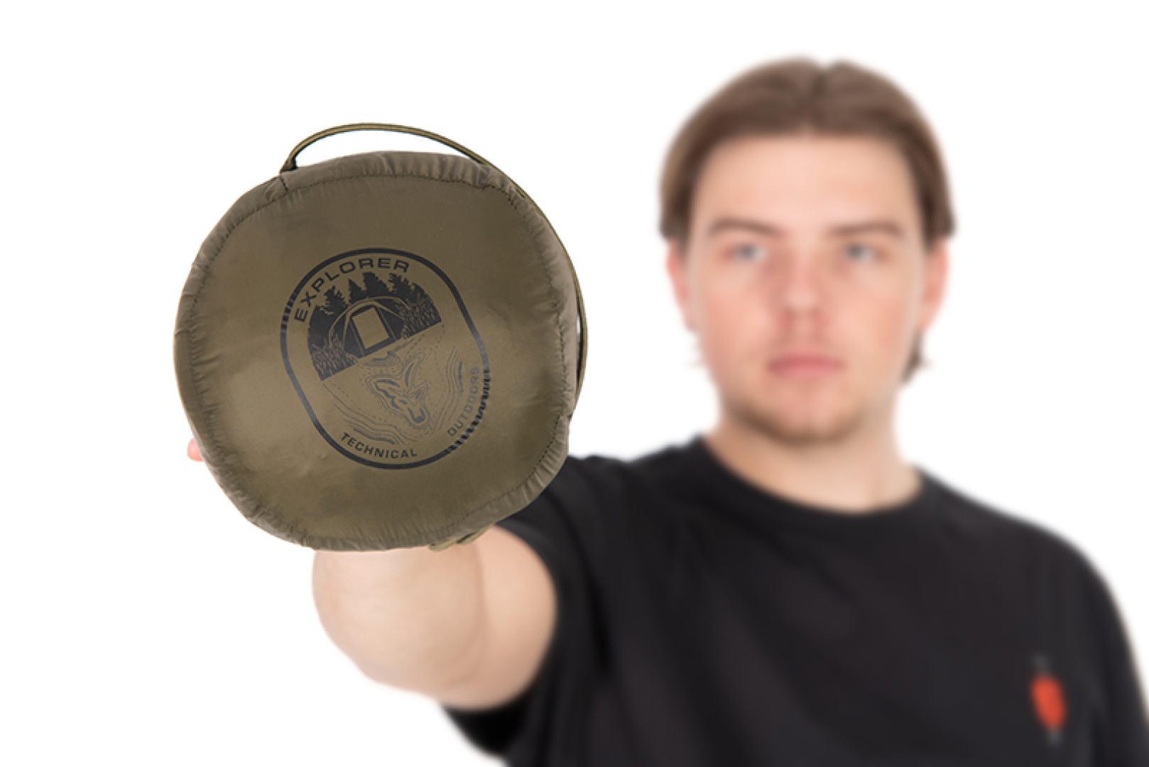 Fox Explorer Downfill Packaway Khaki Jacket 