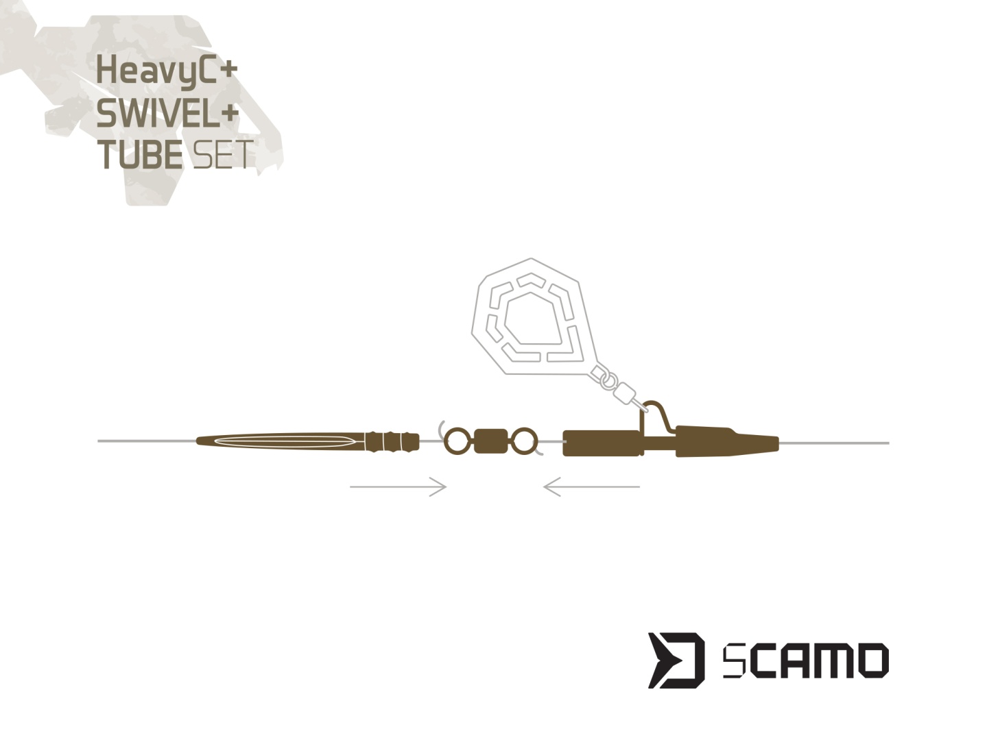 Delphin sCAMO HeavyC+ Swivel+ Tube Set 