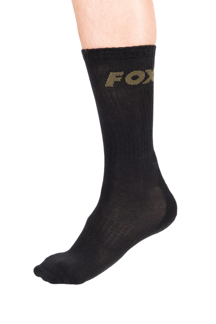 Fox Black Socks 