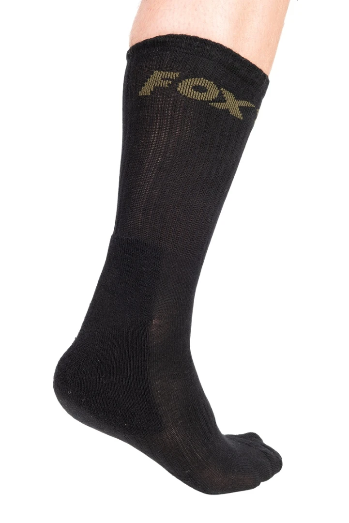 Fox Black Socks 