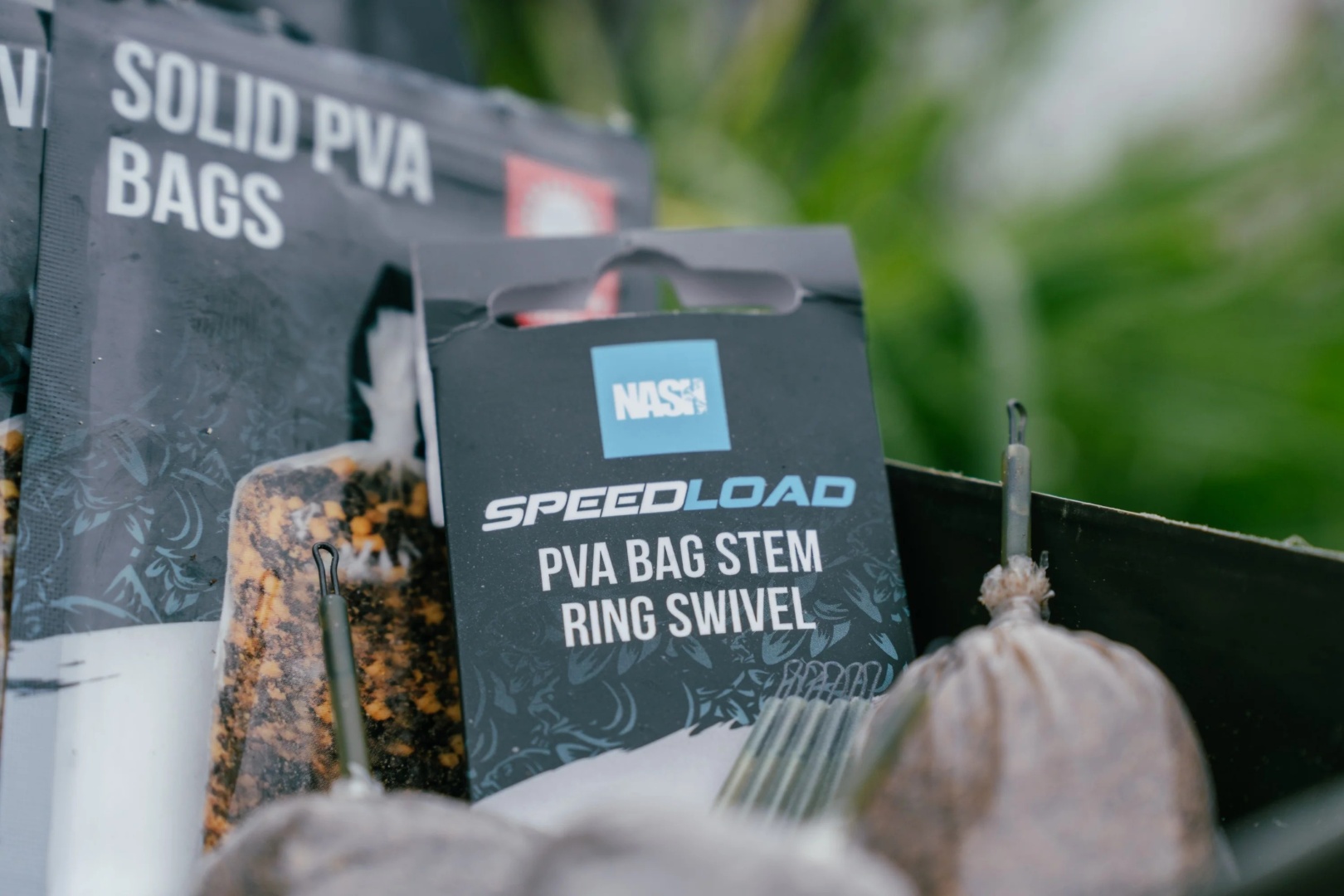 Nash Speedload PVA Bag Stem Ring Swivel