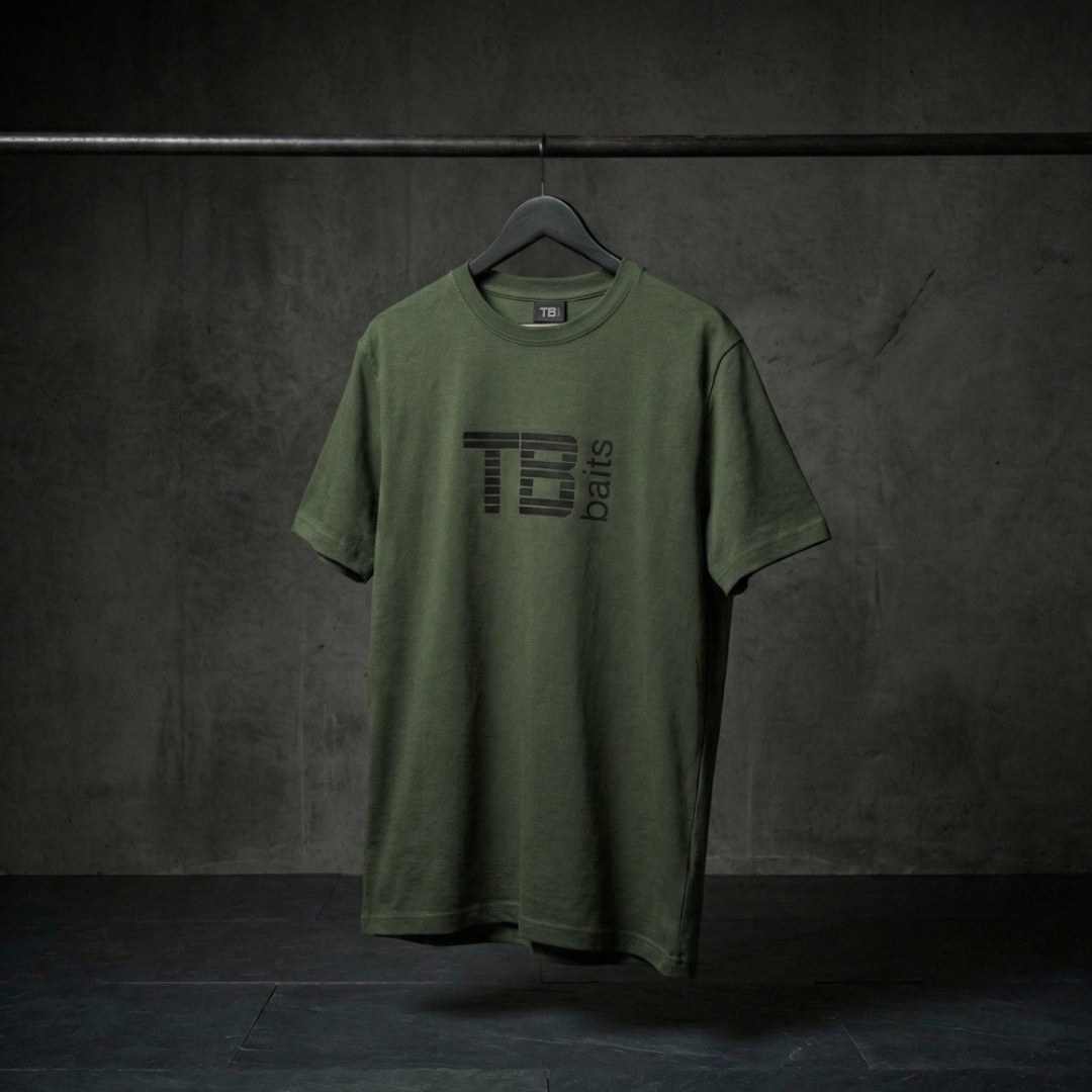 TB Baits T-Shirt Hidden Carp Green