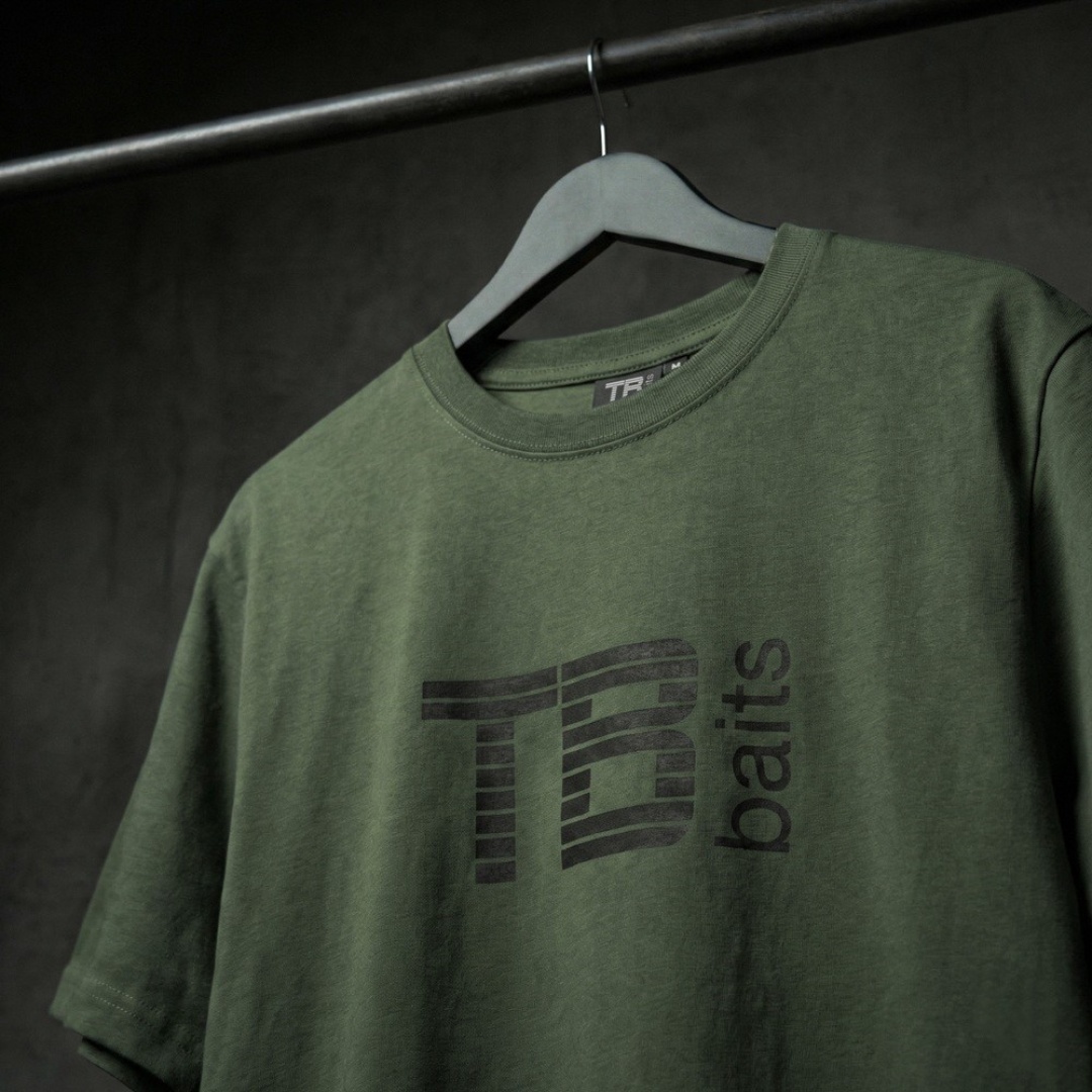 TB Baits T-Shirt Hidden Carp Green