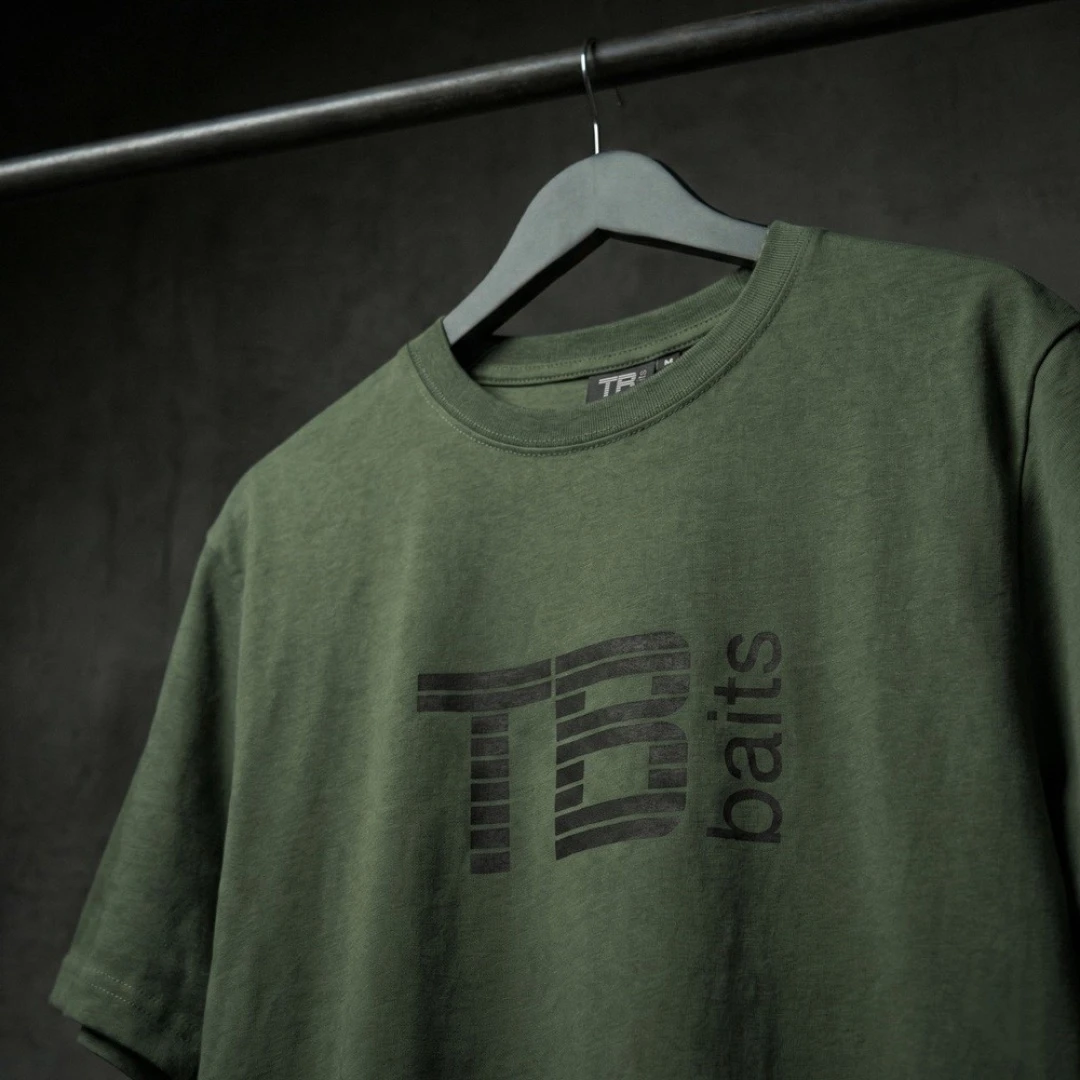TB Baits T-Shirt Hidden Carp Green