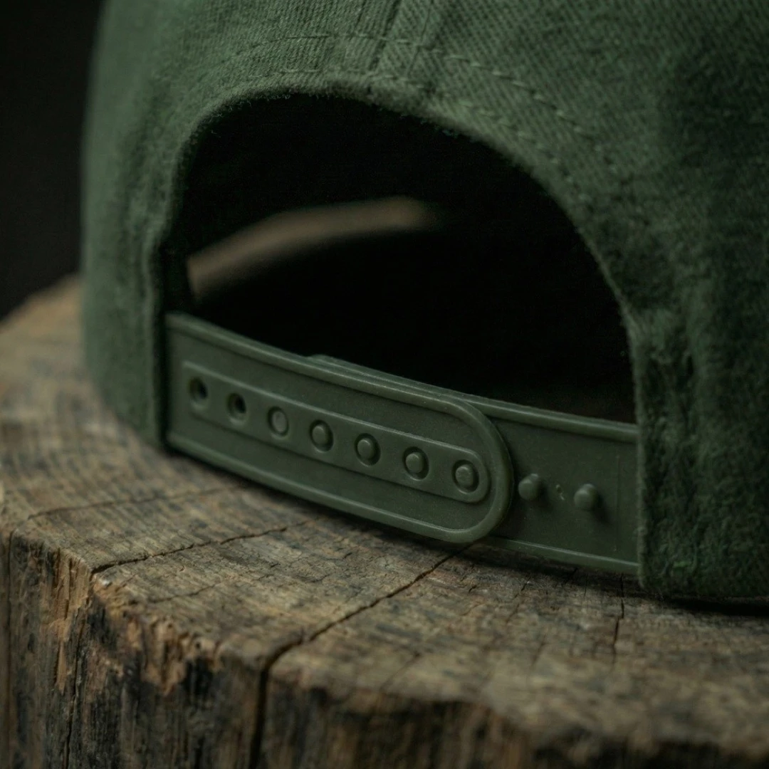 TB Baits Snapback Cap 3D Logo Green