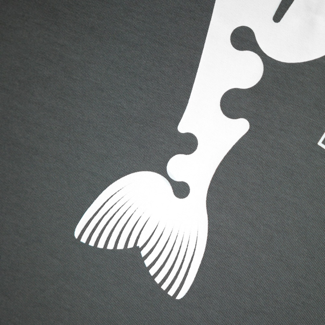 KUMU Rising Sun Grey T-Shirt