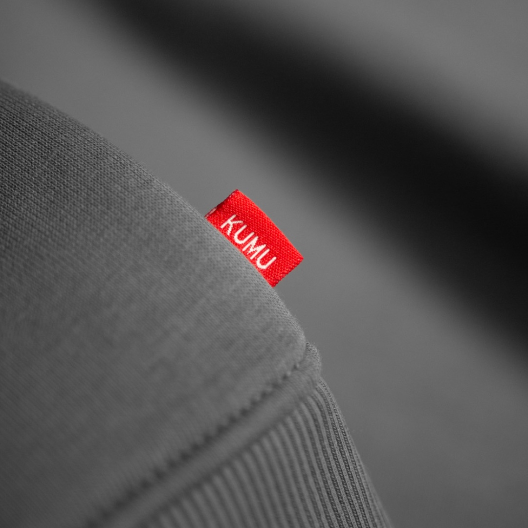 KUMU Rising Sun Hoodie Grey