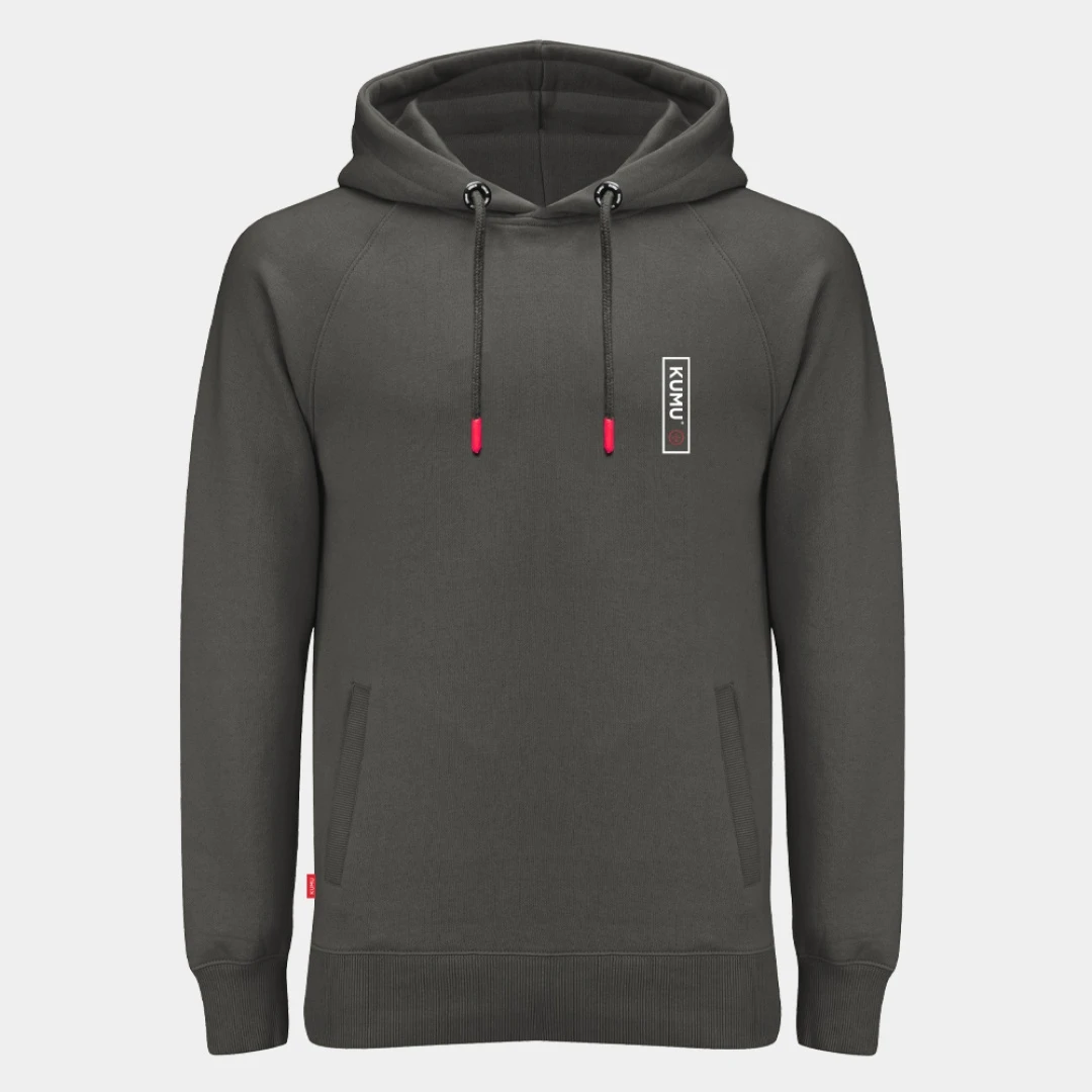 KUMU Rising Sun Hoodie Grey