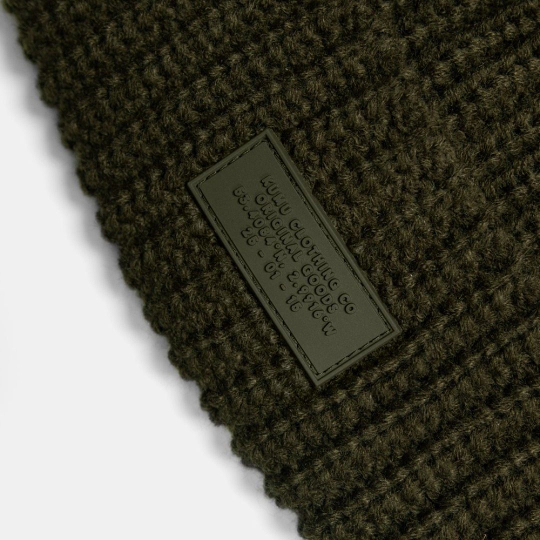 KUMU Tonal Beanie - Khaki