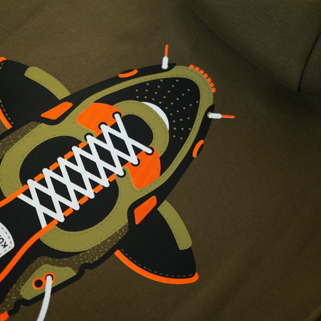 KUMU Kids True Leather Hoodie