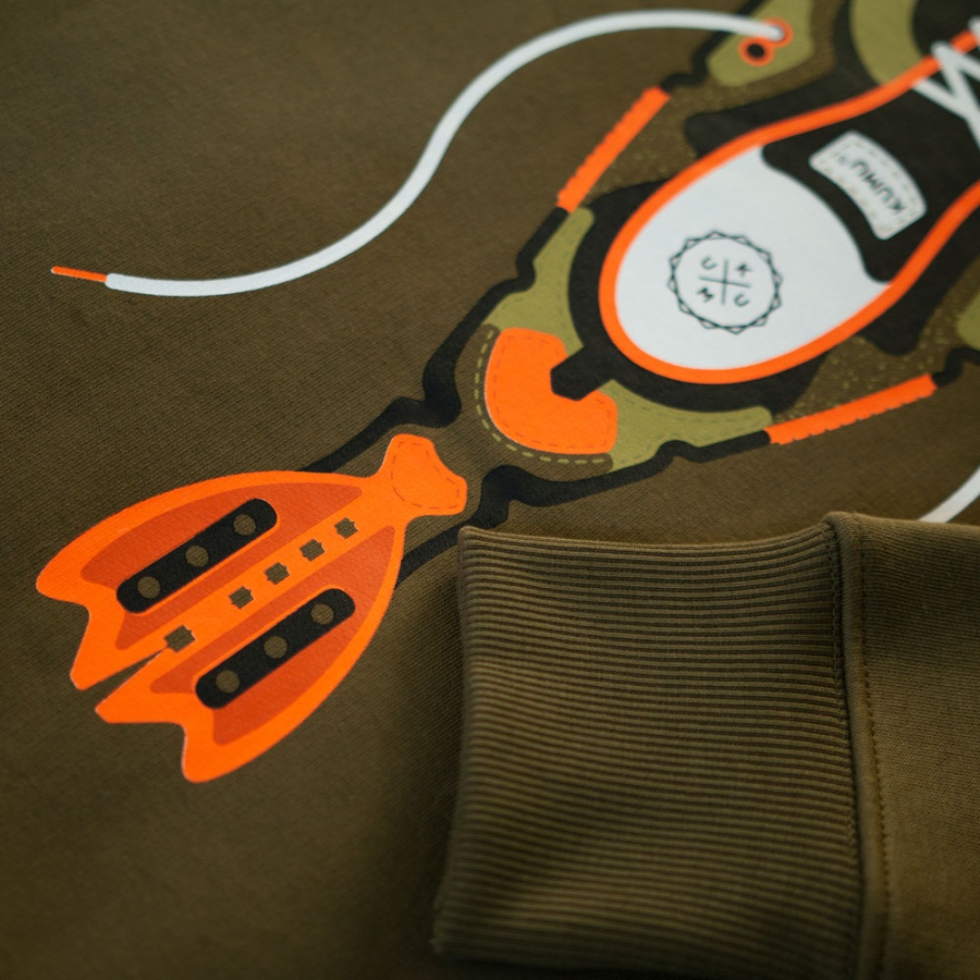 KUMU Kids True Leather Hoodie