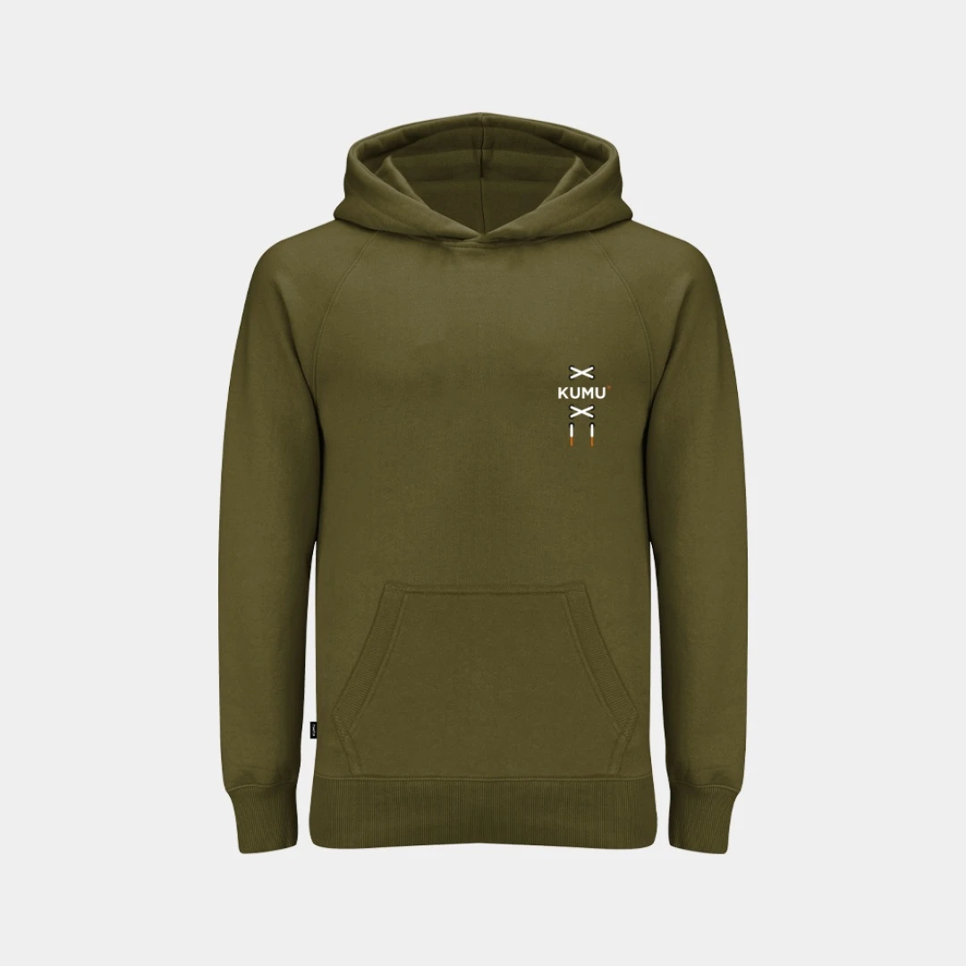 KUMU Kids True Leather Hoodie