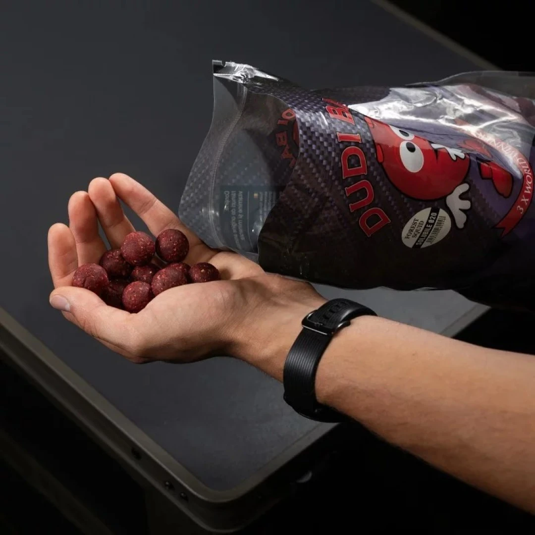 DUDI BAIT Forest Squid SOLUBLE Boilies 1kg