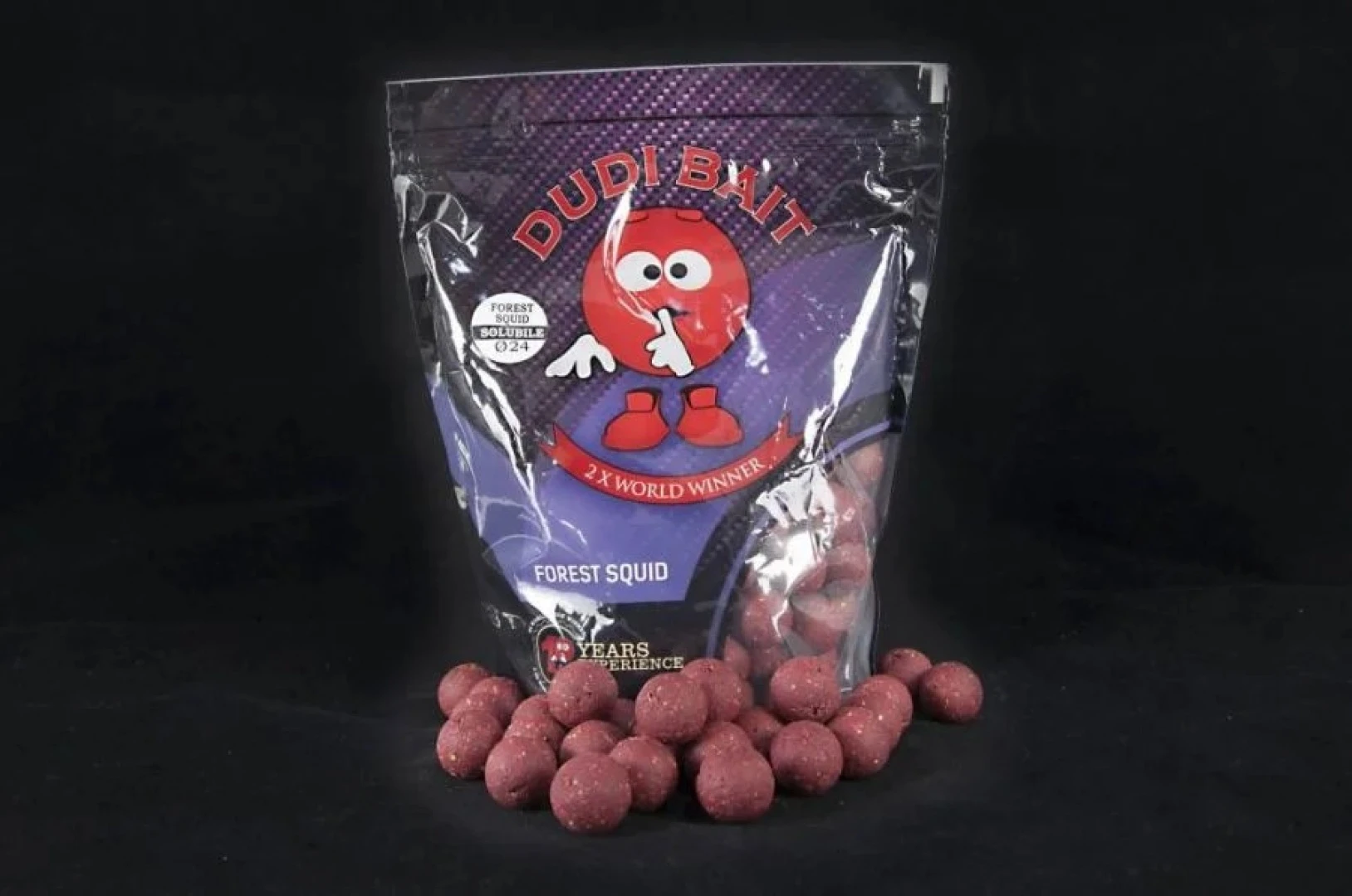 DUDI BAIT Forest Squid SOLUBLE Boilies 1kg