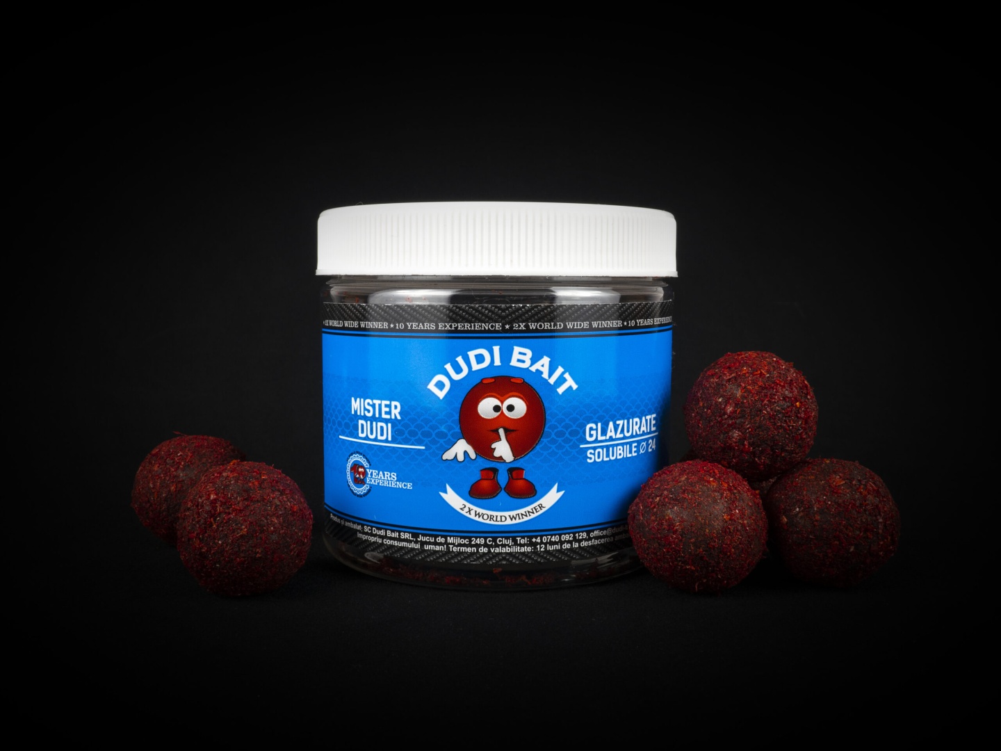 DUDI BAIT Mister Dudi Glazurate SOLUBLE Hookbaits