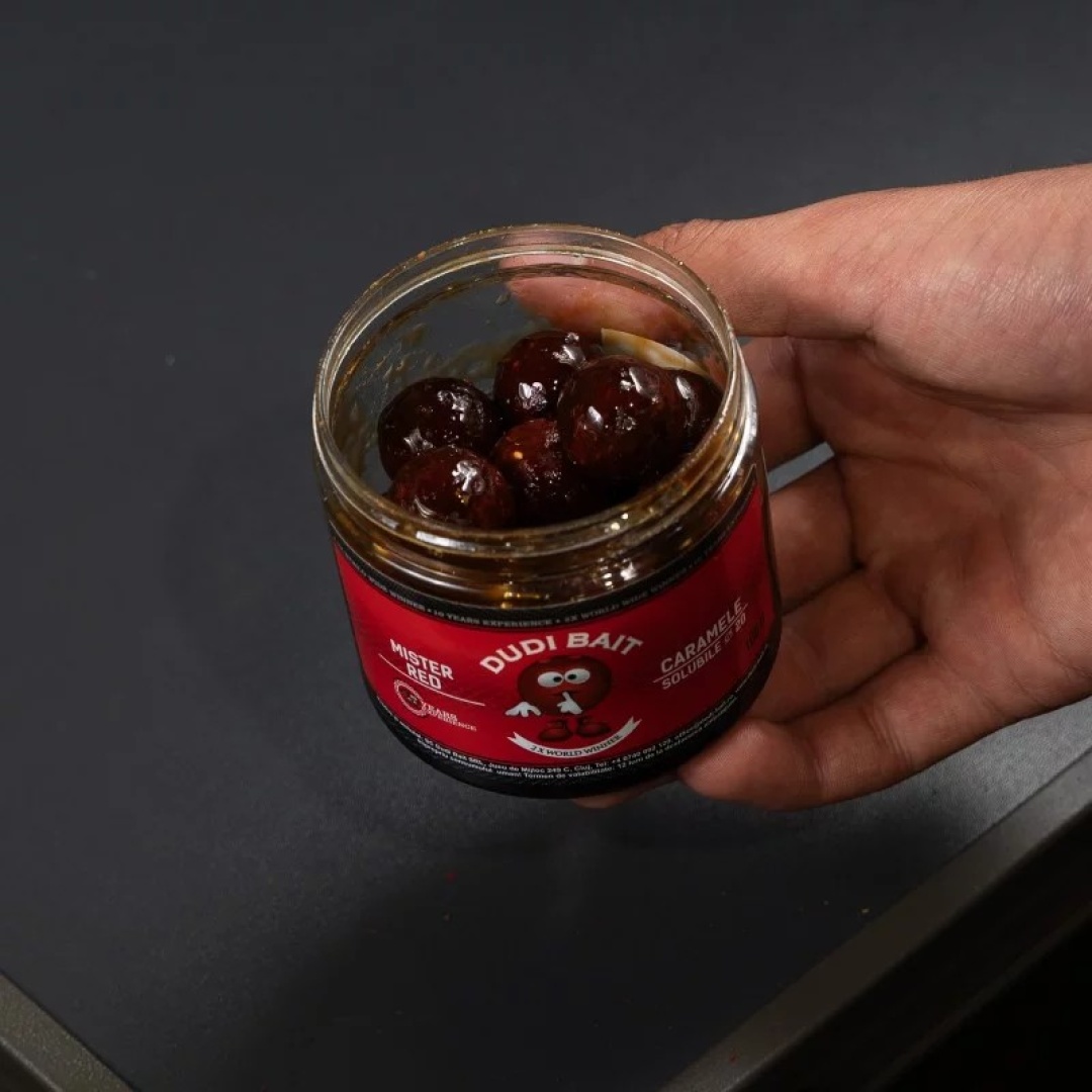 DUDI BAIT Mister Red Super Hot SOLUBLE Hookbaits