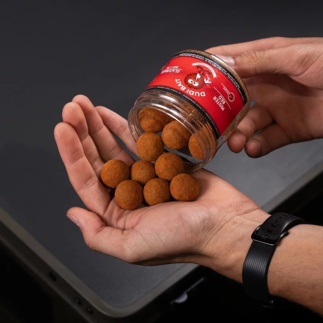 DUDI BAIT Mister Red Super Hot Glazurate TARI Hookbaits