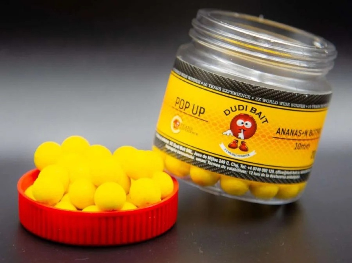 DUDI BAIT Ananas + N-Butyric Acid Pop Up